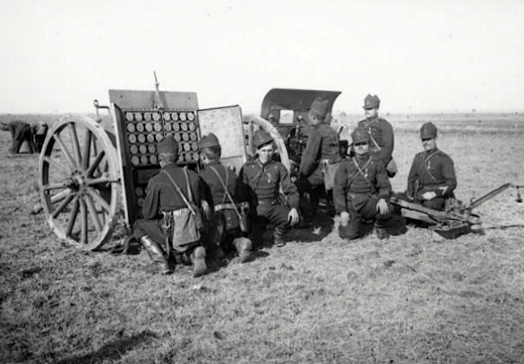 Wagon 75mm Krupp_Rumenian